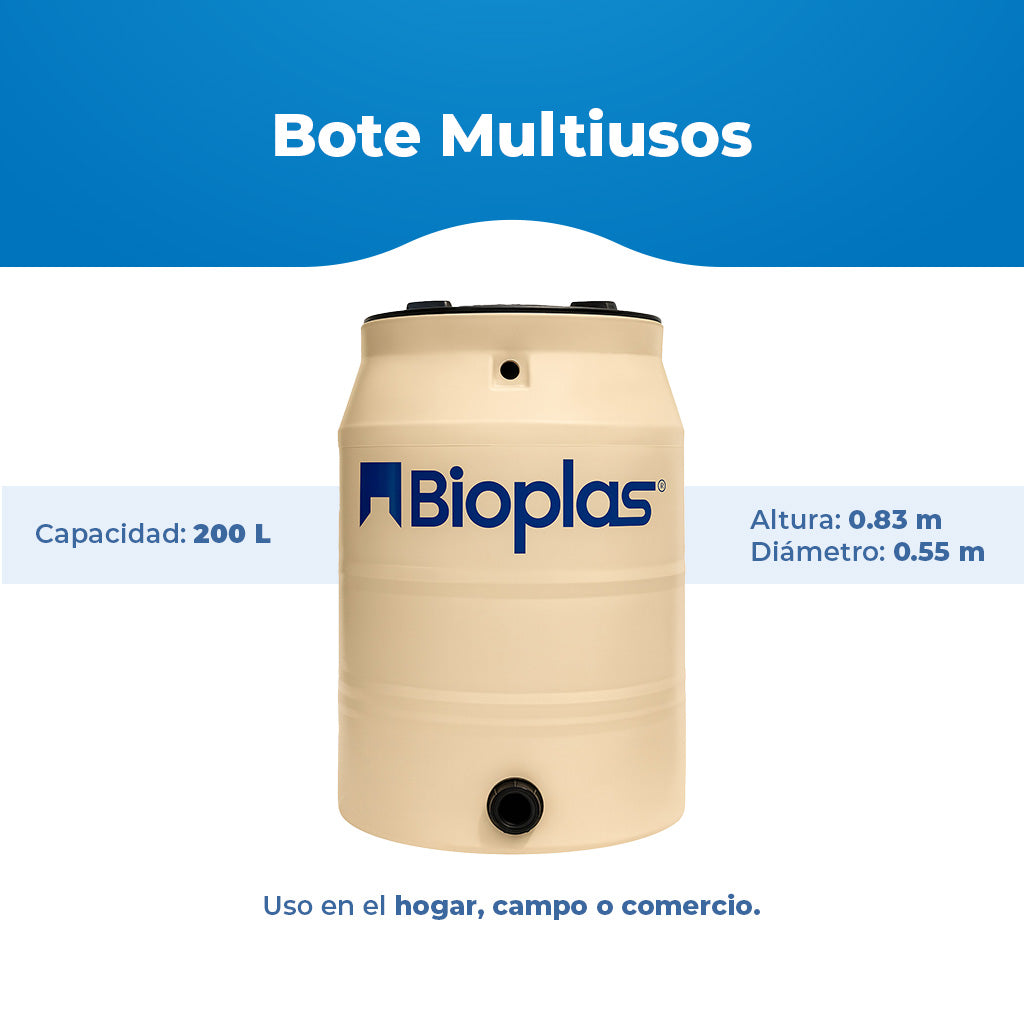 Bote Multiusos 200 L