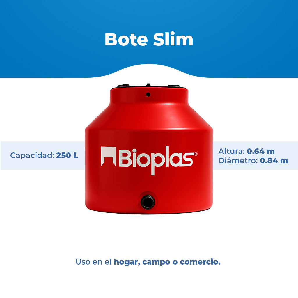 Bote Slim 250 L