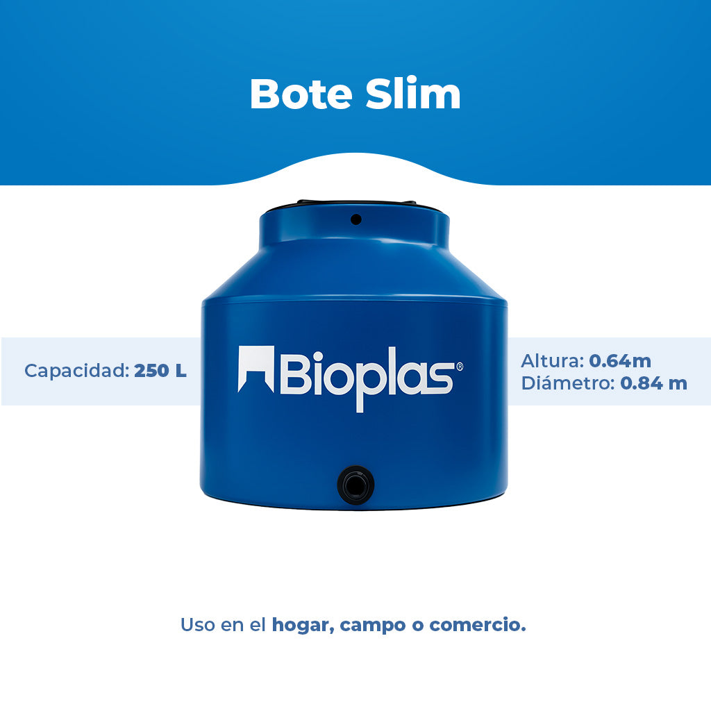 Bote Slim 250 L