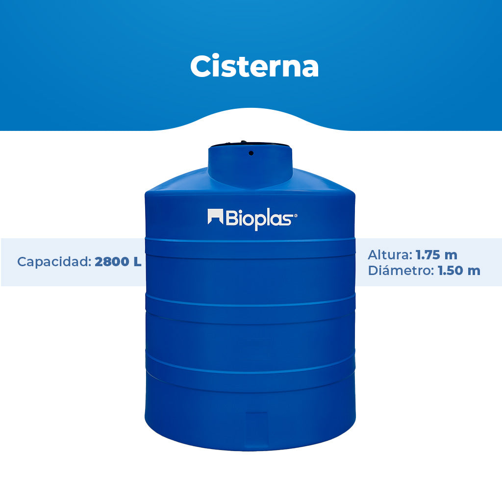 Cisterna 2,800 L