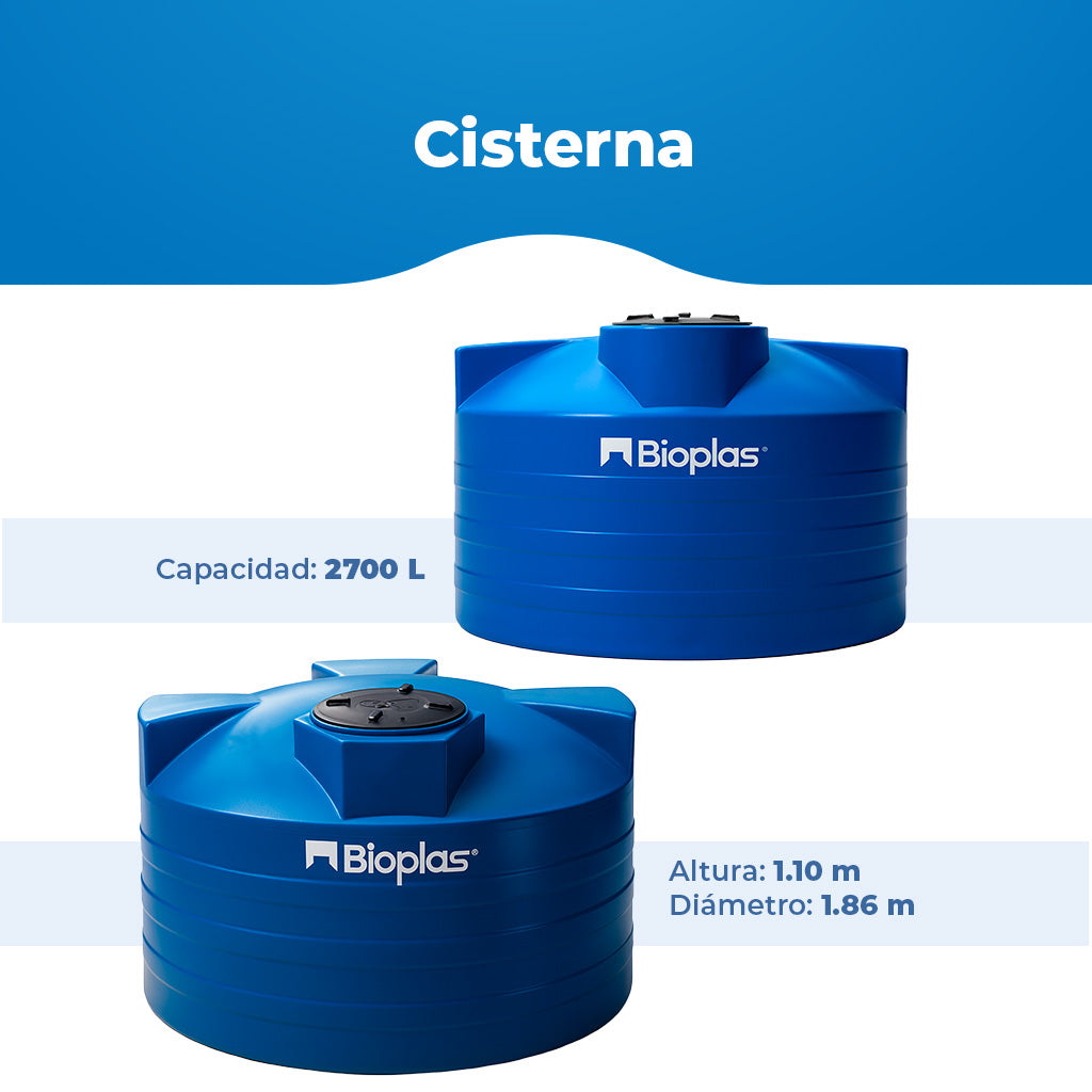 Cisterna 2,700 L