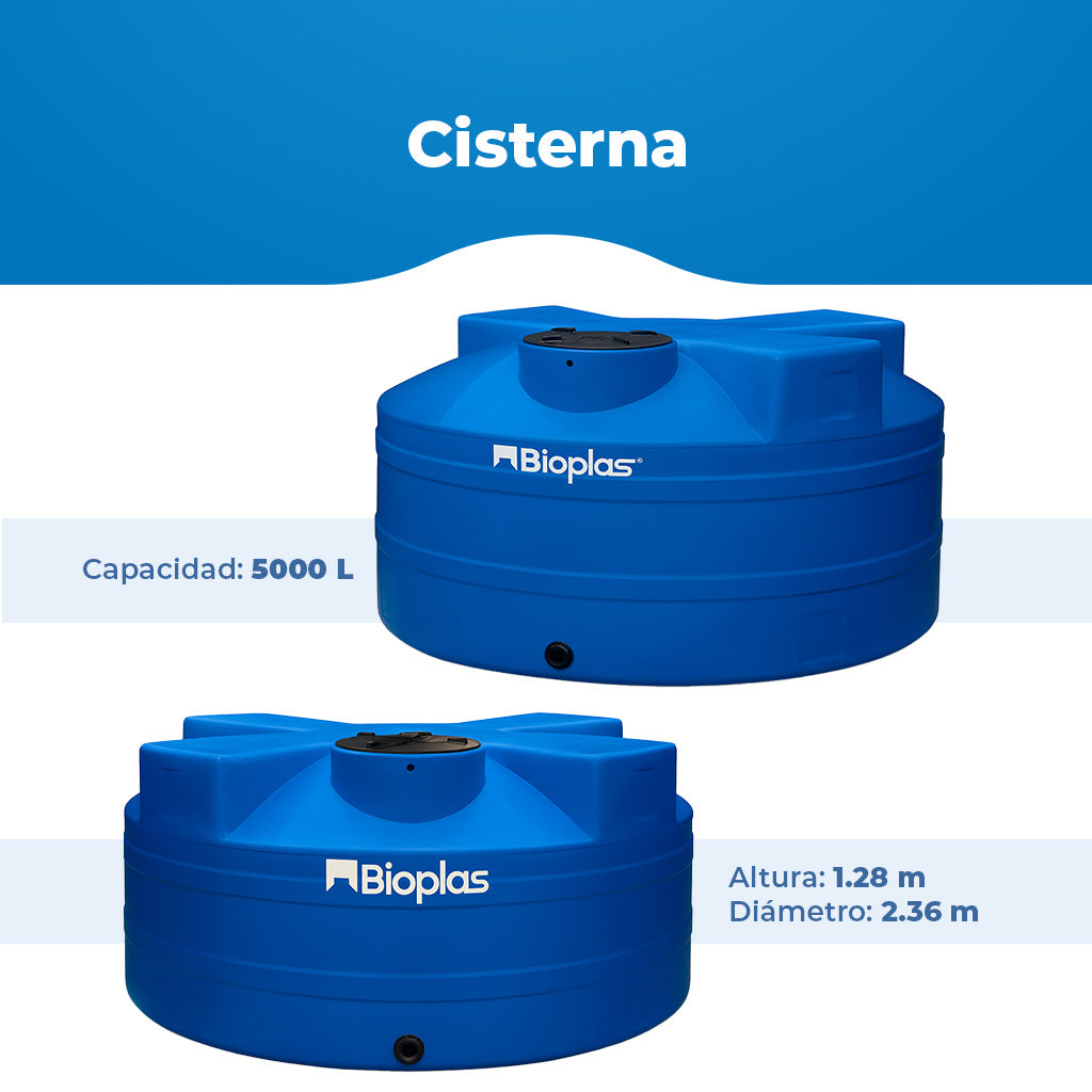 Cisterna 5,000 L