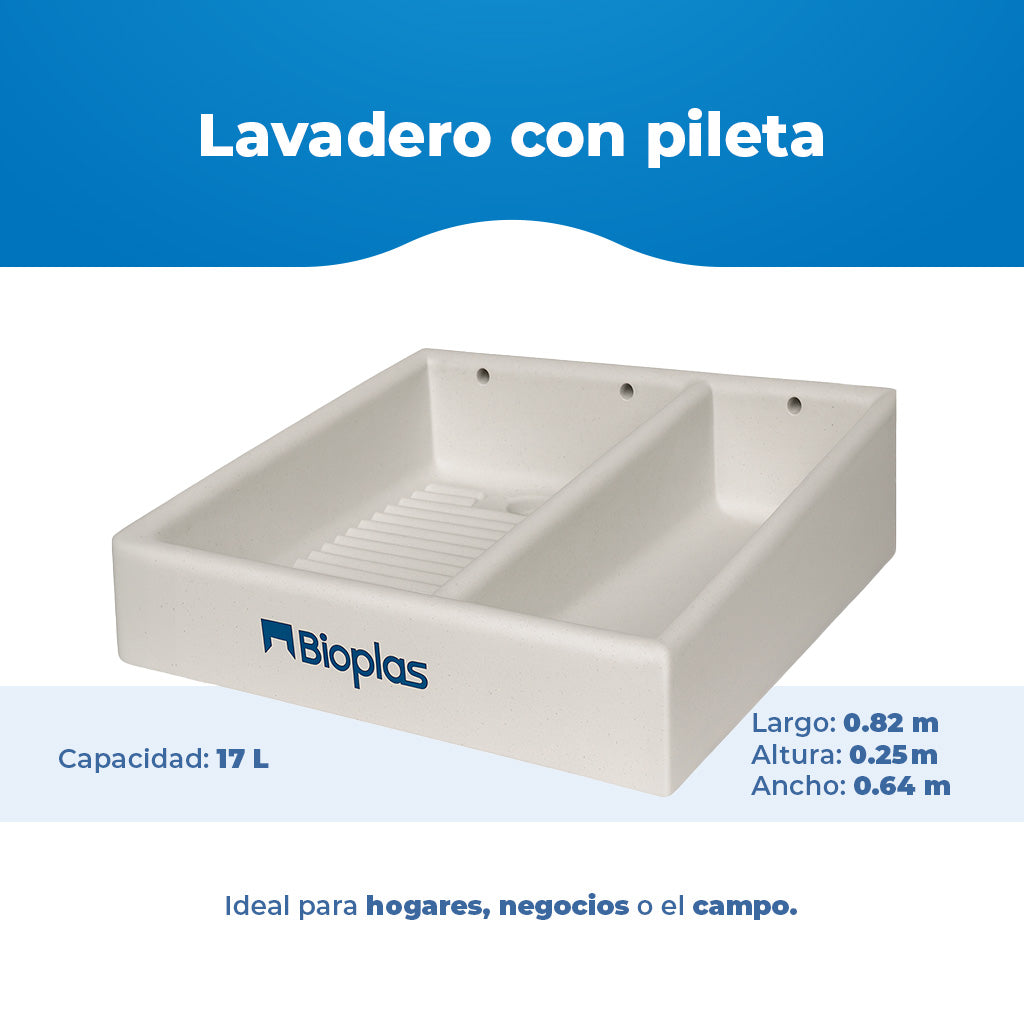 Lavadero con Pileta 17 L