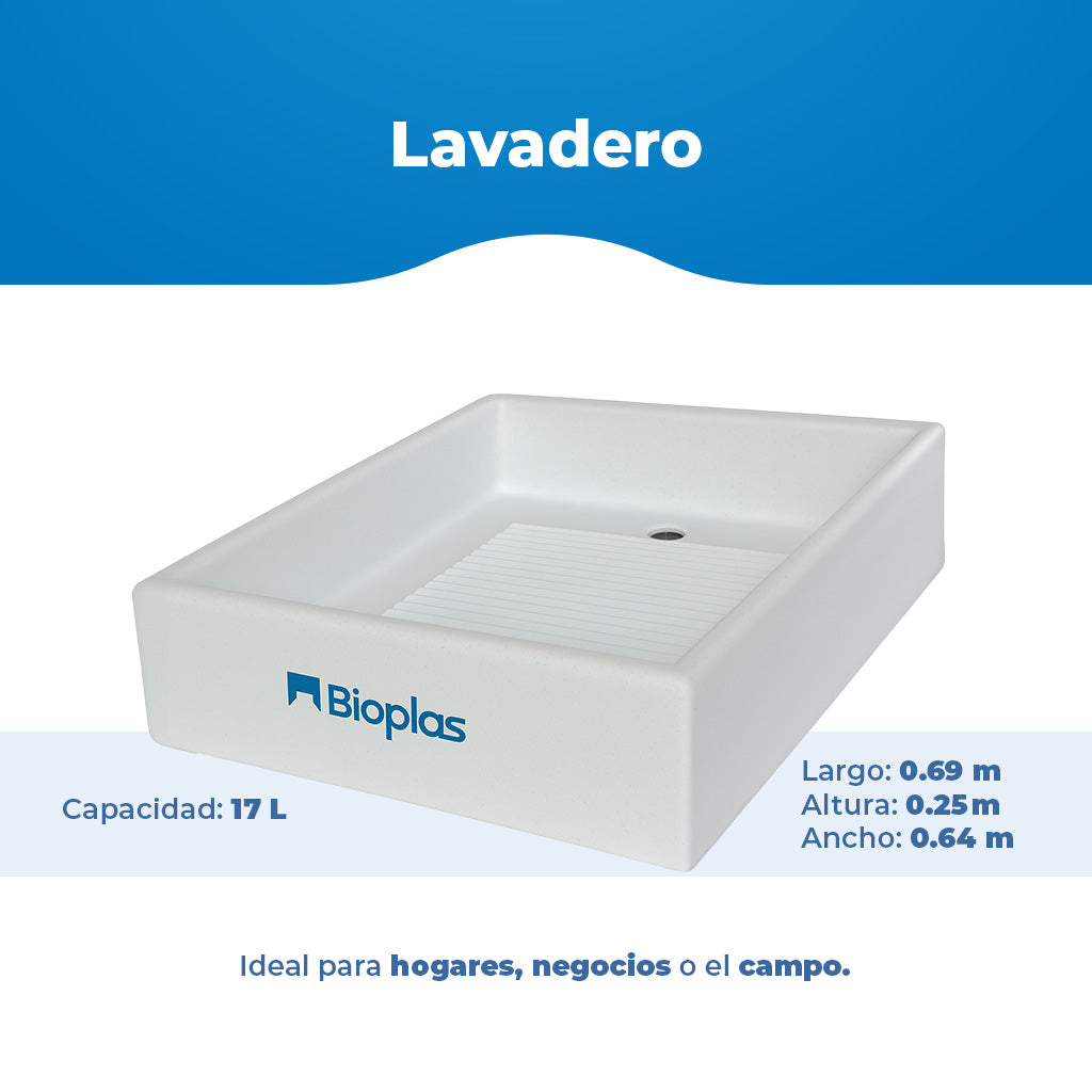 Lavadero sin Pileta 17 L