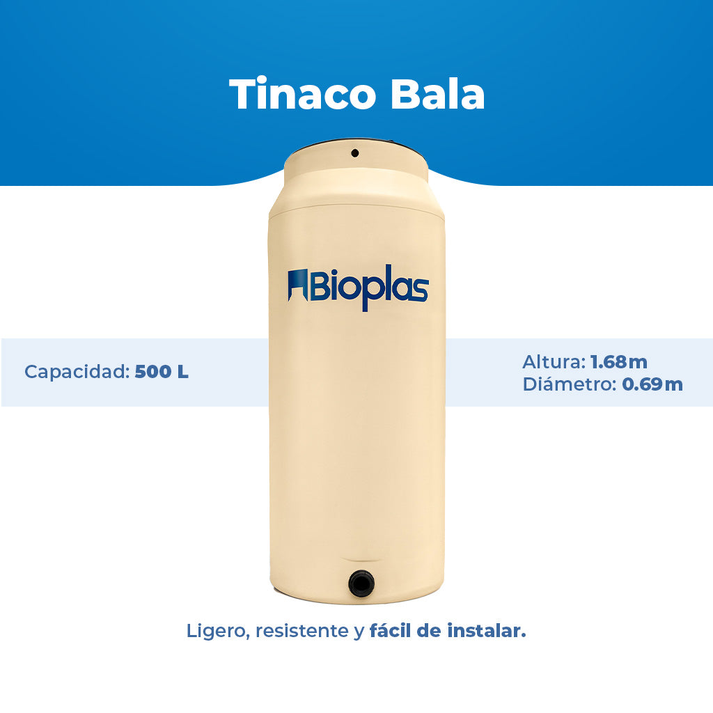Tinaco Bala 500 L