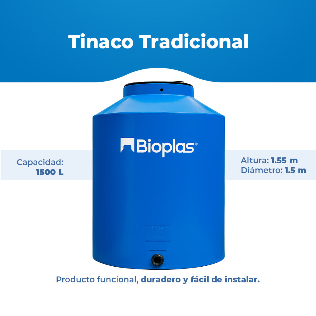 Tinaco Tradicional 1500 L